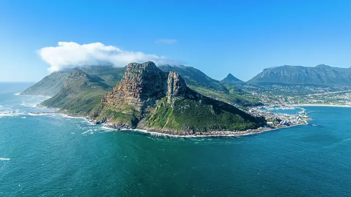 Framed Print : Aerial of Hout Bay, Cape Town, Cape Peninsula, South Africa, Africa Framed Print : Aerial of Hout Bay, Cape Town, Cape Peninsula, South Africa, Africa