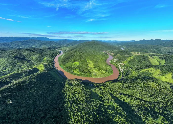 Framed Print : Aerial of the Iguape River, Atlantic Forest South-East Reserves, UNESCO World Heritage Site, Alto Ribeira Touristic State Park, Sao Paulo State, Brazil, South America Framed Print : Aerial of the Iguape River, Atlantic Forest South-East Reserves, UNESCO World Heritage Site, Alto Ribeira Touristic State Park, Sao Paulo State, Brazil, South America