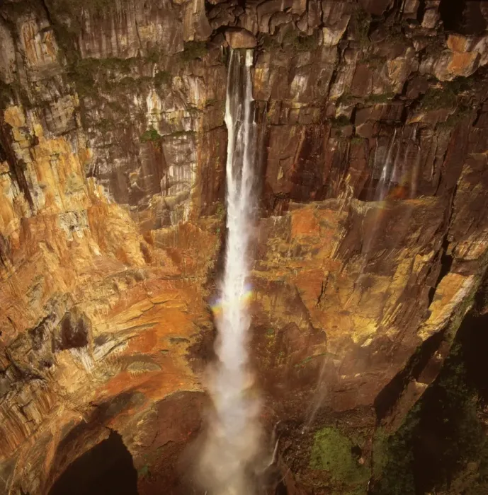 Framed Print : Aerial image of Angel Falls and Mount Auyantepui (Auyantepuy) (Devils Mountain) Framed Print : Aerial image of Angel Falls and Mount Auyantepui (Auyantepuy) (Devils Mountain)