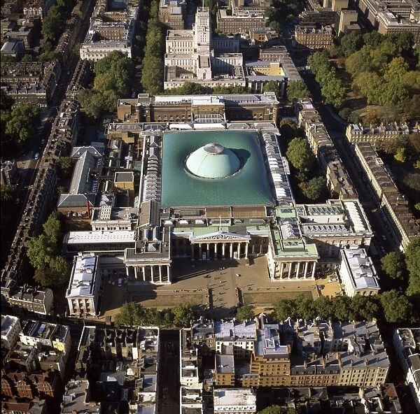Aerial image of the Science Museum, Albertopolis, Exhibition Road, South Kensington