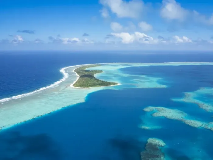 Framed Print : Aerial of the lagoon of Wallis, Wallis and Futuna, South Pacific, Pacific Framed Print : Aerial of the lagoon of Wallis, Wallis and Futuna, South Pacific, Pacific