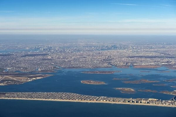 Aerial of New York, United States of America, North America