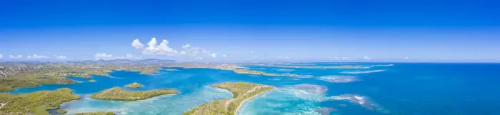 Framed Print : Aerial panoramic by drone of coral reef in the crystal clear Caribbean Sea, Antilles Framed Print : Aerial panoramic by drone of coral reef in the crystal clear Caribbean Sea, Antilles