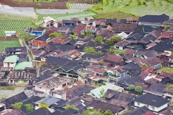 Framed Print : Aerial photo of Wonosobo town, Dieng Plateau, Central Java, Indonesia, Southeast Asia, Asia Framed Print : Aerial photo of Wonosobo town, Dieng Plateau, Central Java, Indonesia, Southeast Asia, Asia