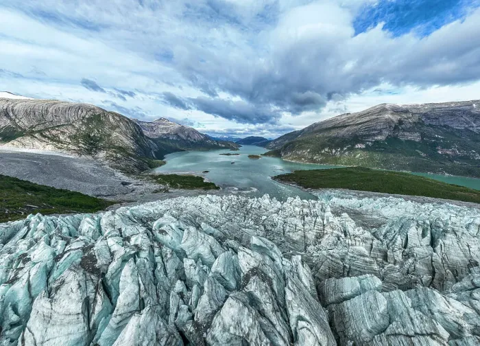 Framed Print : Aerial of Pia glacier, Tierra del Fuego, Chile, South America Framed Print : Aerial of Pia glacier, Tierra del Fuego, Chile, South America