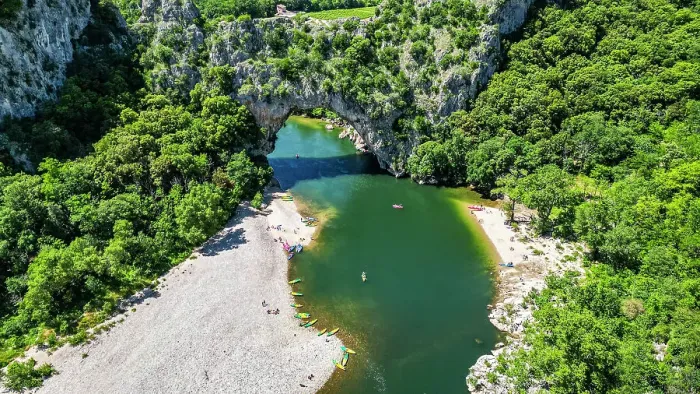 Framed Print : Aerial of the Pont d'Arc, Ardeche River gorge, Ardeche, Auvergne-Rhone-Alpes, France, Europe Framed Print : Aerial of the Pont d'Arc, Ardeche River gorge, Ardeche, Auvergne-Rhone-Alpes, France, Europe