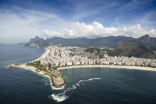 Aerial, Rio de Janeiro, Brazil, South America