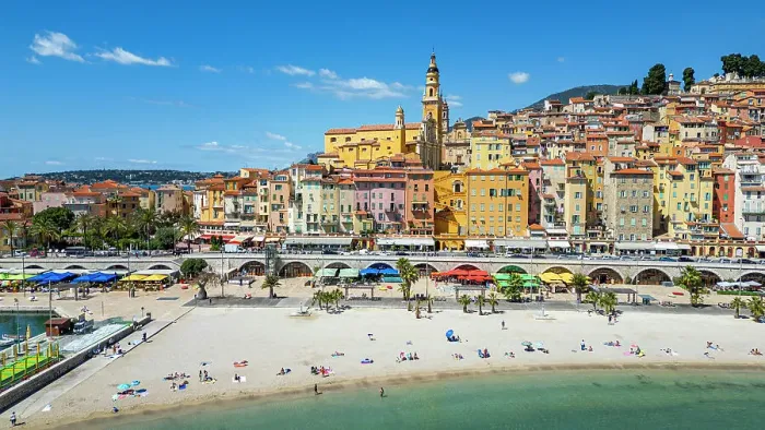 Framed Print : Aerial of the seaside town of Menton, Alpes Maritimes, Provence-Alpes-Cote d'Azur, French Riviera, France, Europe Framed Print : Aerial of the seaside town of Menton, Alpes Maritimes, Provence-Alpes-Cote d'Azur, French Riviera, France, Europe
