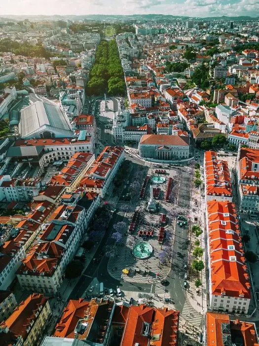 Framed Print : An aerial vertical drone perspective of city center with Rossio Square leading to Restauradores and the tree-lined Avenida da Liberdade boulevard towards Marques de Pombal Square and Eduardo VII Park, Lisbon, Portugal, Europe Framed Print : An aerial vertical drone perspective of city center with Rossio Square leading to Restauradores and the tree-lined Avenida da Liberdade boulevard towards Marques de Pombal Square and Eduardo VII Park, Lisbon, Portugal, Europe