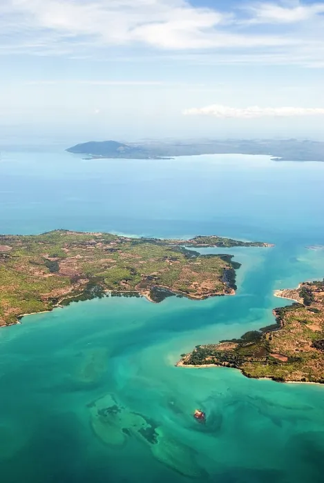 Framed Print : Aerial view over Ambato cape, Nosy Faly island and Nosy Be background, Republic of Madagascar, Indian Ocean Framed Print : Aerial view over Ambato cape, Nosy Faly island and Nosy Be background, Republic of Madagascar, Indian Ocean