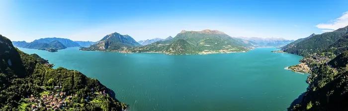 Framed Print : Aerial view of Bellano, Dervio, Menaggio, Bellagio and Varenna villages, Lake Como, Lombardy, Italy Framed Print : Aerial view of Bellano, Dervio, Menaggio, Bellagio and Varenna villages, Lake Como, Lombardy, Italy