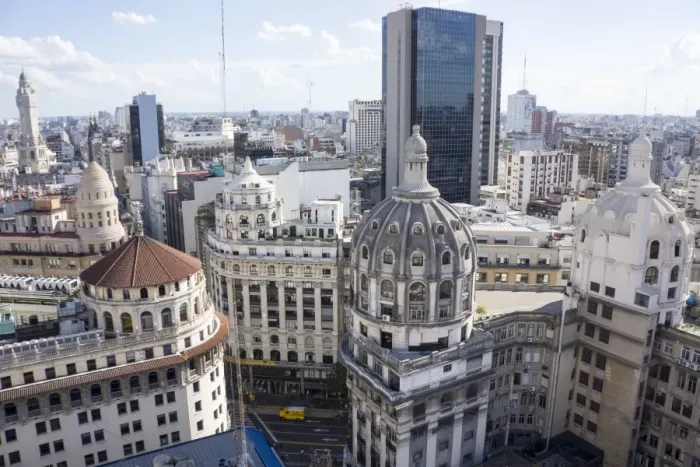 Framed Print : Aerial view of Buenos Aires, Argentina, South America Framed Print : Aerial view of Buenos Aires, Argentina, South America