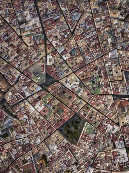 Framed Print : Aerial view of Cadiz, by drone, Andalucia, Spain, Europe Framed Print : Aerial view of Cadiz, by drone, Andalucia, Spain, Europe