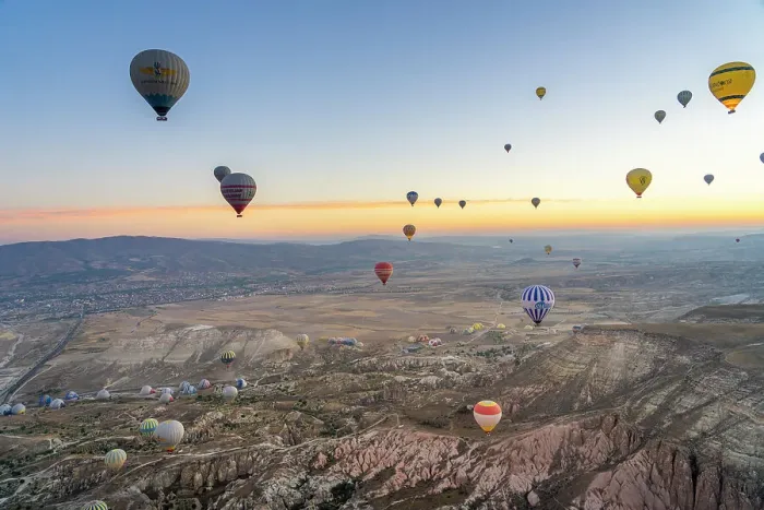 Framed Print : Aerial view of Cavusin and hot air balloons at dawn, Avanos District, Nevsehir Province, Cappadocia, Central Anatolia Region, Anatolia, Turkey, Asia Minor, Asia Framed Print : Aerial view of Cavusin and hot air balloons at dawn, Avanos District, Nevsehir Province, Cappadocia, Central Anatolia Region, Anatolia, Turkey, Asia Minor, Asia