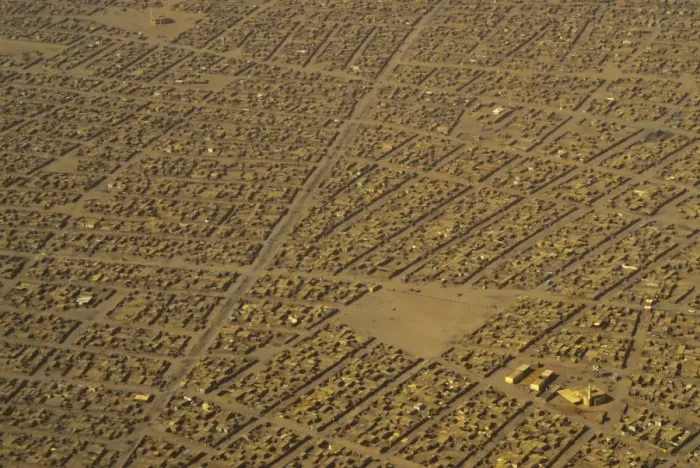 Framed Print : Aerial view of Khartoum, Sudan, Africa Framed Print : Aerial view of Khartoum, Sudan, Africa