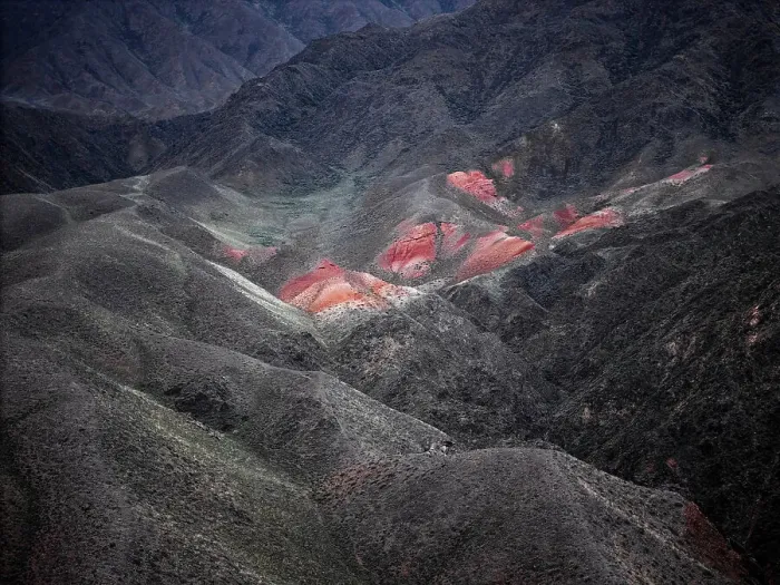 Framed Print : Aerial view of Kok-Moinok Canyon, a clay-sand structure formed on the slopes of arid mountains cut by water streams, Kyrgyzstan, Central Asia, Asia Framed Print : Aerial view of Kok-Moinok Canyon, a clay-sand structure formed on the slopes of arid mountains cut by water streams, Kyrgyzstan, Central Asia, Asia