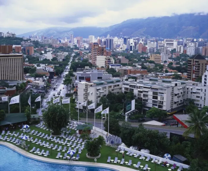 Framed Print : Aerial View of Las Mercedes, Caracas, Venezuela Framed Print : Aerial View of Las Mercedes, Caracas, Venezuela