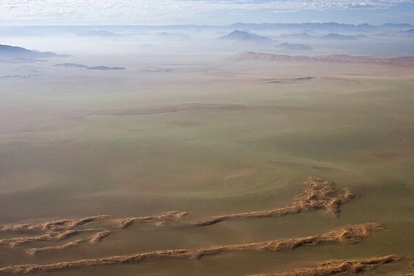 Aerial view of Namib Naukluft Park, Namibia, Africa