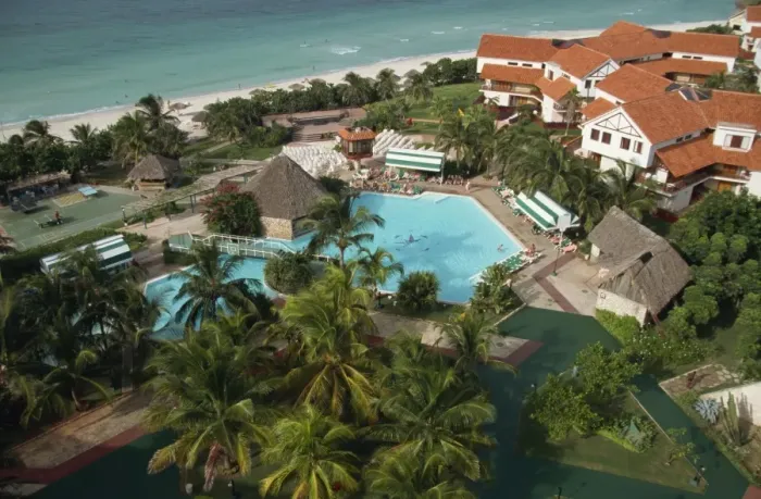 Framed Print : Aerial view of pool, Hotel Bella Costa, Varadero, Cuba, West Indies, Central America Framed Print : Aerial view of pool, Hotel Bella Costa, Varadero, Cuba, West Indies, Central America