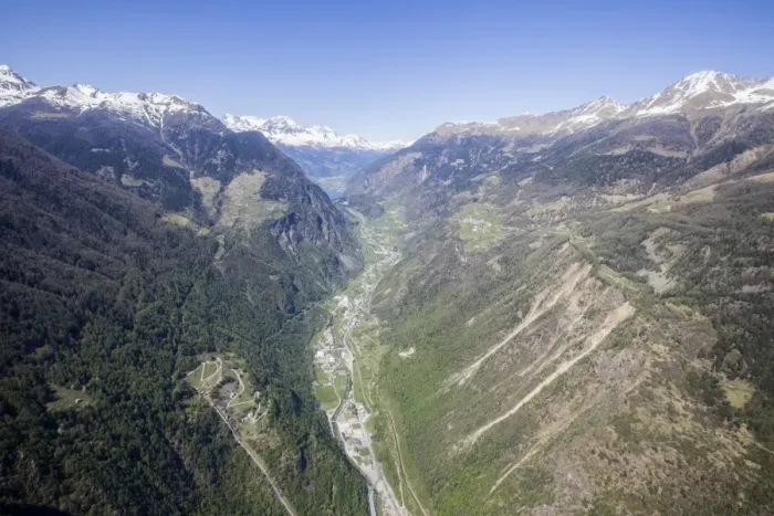 Framed Print : Aerial view of Poschiavo Valley, Graubunden (Grisons), Switzerland, Europe Framed Print : Aerial view of Poschiavo Valley, Graubunden (Grisons), Switzerland, Europe