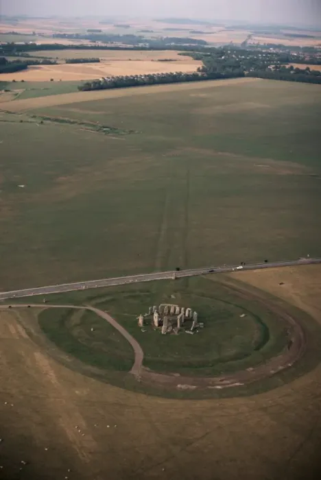 Framed Print : Aerial view of Stonehenge, UNESCO World Heritage Site, Salisbury Plain Framed Print : Aerial view of Stonehenge, UNESCO World Heritage Site, Salisbury Plain
