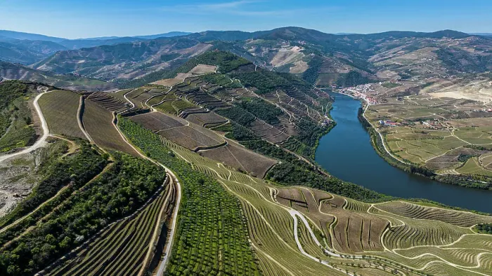 Framed Print : Aerial of the Wine Region of the Douro River, UNESCO World Heritage Site, Portugal, Europe Framed Print : Aerial of the Wine Region of the Douro River, UNESCO World Heritage Site, Portugal, Europe