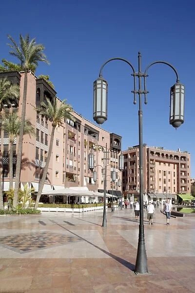 Africa, North Africa, Morocco, Marrakesh, Place du 16 Novembre