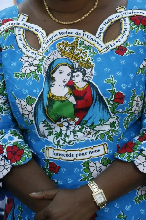 Framed Print : African Catholic woman, Lourdes, Hautes Pyrenees, France, Europe Framed Print : African Catholic woman, Lourdes, Hautes Pyrenees, France, Europe
