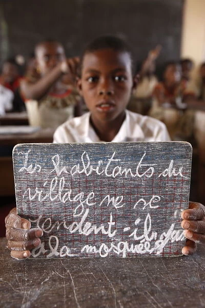 African school, Lome, Togo, West Africa, Africa