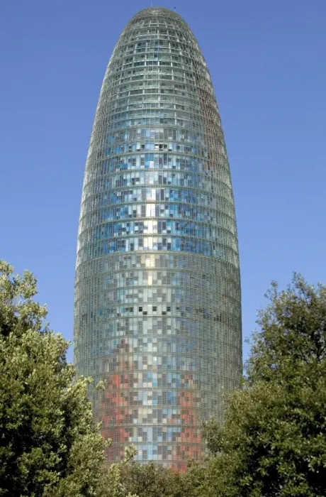 Framed Print : Agbar tower by architect Jean Nouvel Framed Print : Agbar tower by architect Jean Nouvel