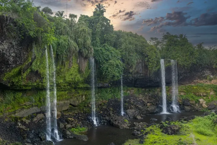 Framed Print : Agbokim waterfall, Ikom, Nigeria, West Africa, Africa Framed Print : Agbokim waterfall, Ikom, Nigeria, West Africa, Africa