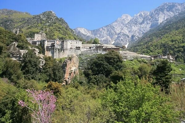 Aghiou Pavlou Monastery on Mount Athos, Mount Athos, UNESCO World Heritage Site