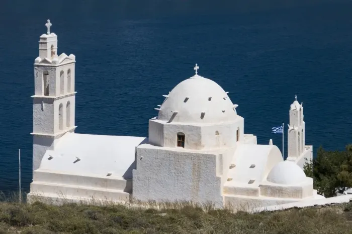 Framed Print : Agia Irini church, Gialos, Ios, Cyclades, Greek Islands, Greece, Europe Framed Print : Agia Irini church, Gialos, Ios, Cyclades, Greek Islands, Greece, Europe