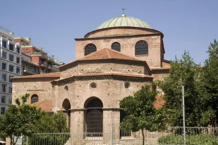 Framed Print : Agia Sofia church, Thessaloniki, Macedonia, Greece, Europe Framed Print : Agia Sofia church, Thessaloniki, Macedonia, Greece, Europe