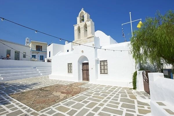 Agia Triada church, Adamas, Milos, Cyclades Islands, Greek Islands, Greece, Europe