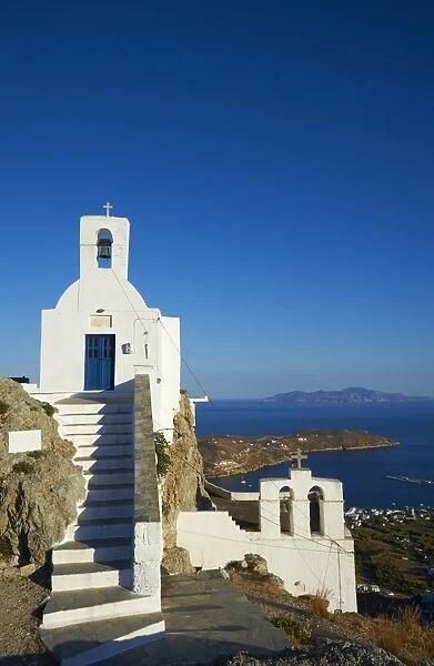 Agios Constantinos church, Hora, Serifos Island, Cyclades, Greek Islands, Greece, Europe