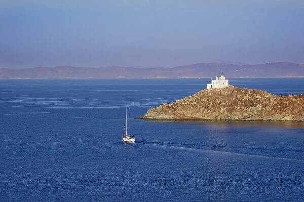 Agios Nikolaos, Korissia Bay, Kea Island, Cyclades, Greek Islands, Greece, Europe