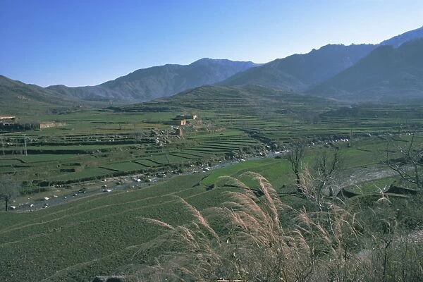 Agricultural landscape near Murghazar