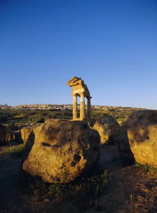 Framed Print : Agrigento, UNESCO World Heritage Site