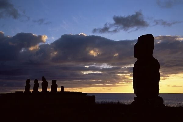 Ahu Tahai, Easter Island (Rapa Nui), Chile, South America