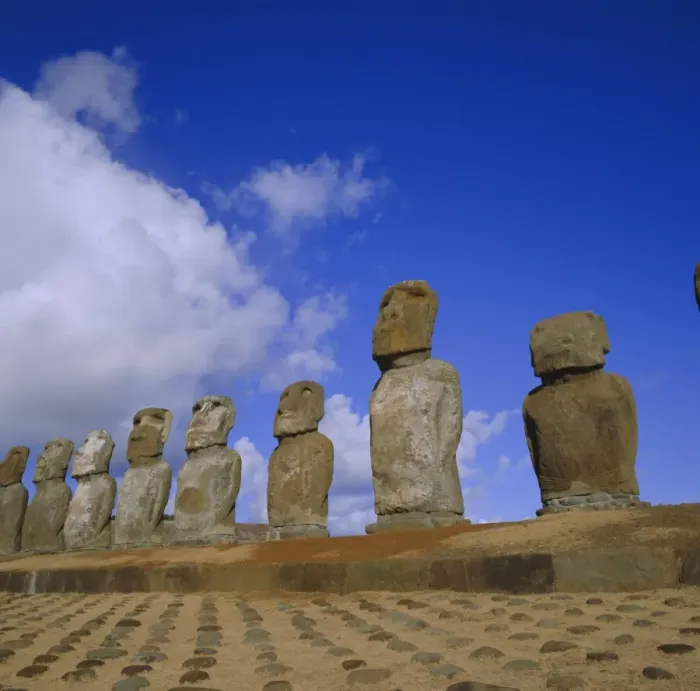 Framed Print : Ahu Tongariki, Easter Island, Chile, Pacific Framed Print : Ahu Tongariki, Easter Island, Chile, Pacific
