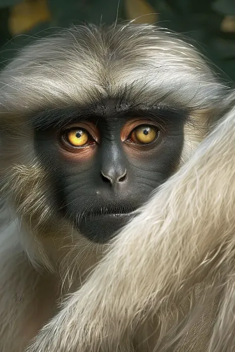 Framed Print : AI generated image of an Imaginary monkey with human face and eyes Framed Print : AI generated image of an Imaginary monkey with human face and eyes