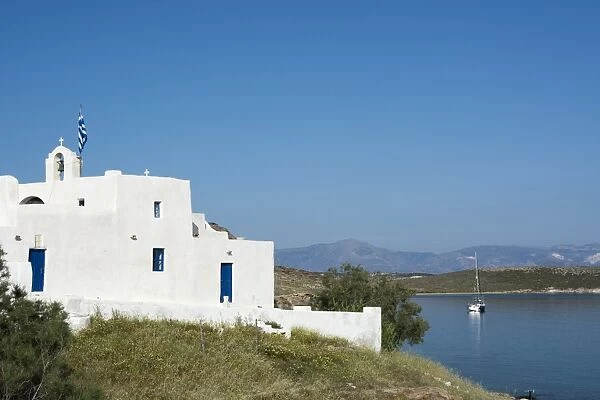Ai Yiannis Detis Monastery, Paros island, Southern Aegean sea, Cyclades, Greek Islands