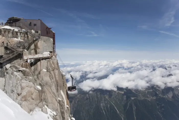 Framed Print : Aiguille du Midi, Mont Blanc, Haute Savoie, French Alps, France, Europe Framed Print : Aiguille du Midi, Mont Blanc, Haute Savoie, French Alps, France, Europe