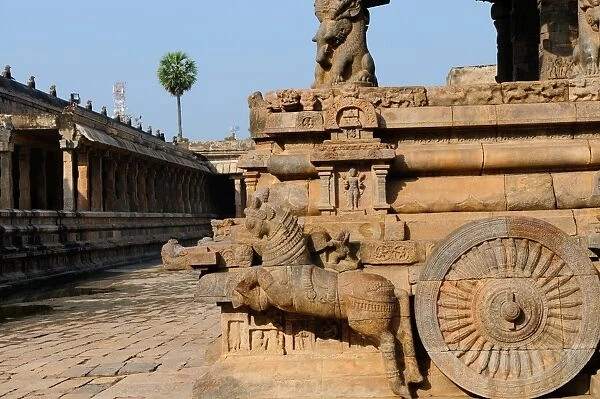 Airavateswara Temple (Darasuram Temple), Darasuram, UNESCO World Heritage Site, Tamil Nadu, India, Asia