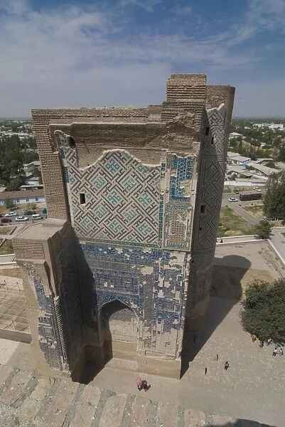 Ak-Sarai Palace, Timurs Summer Palace, Shakhrisyabz, Uzbekistan, Central Asia