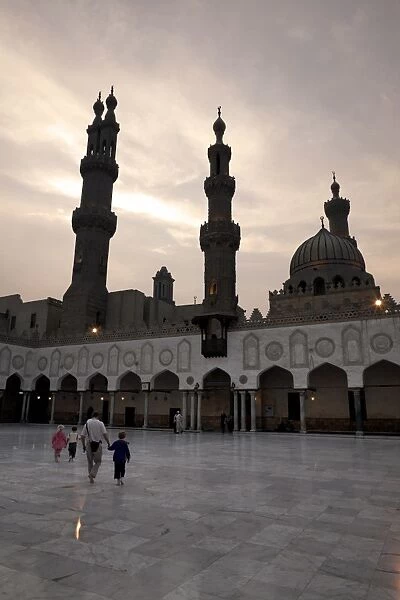 Al-Azhar Mosque, Cairo, Egypt, North Africa, Africa