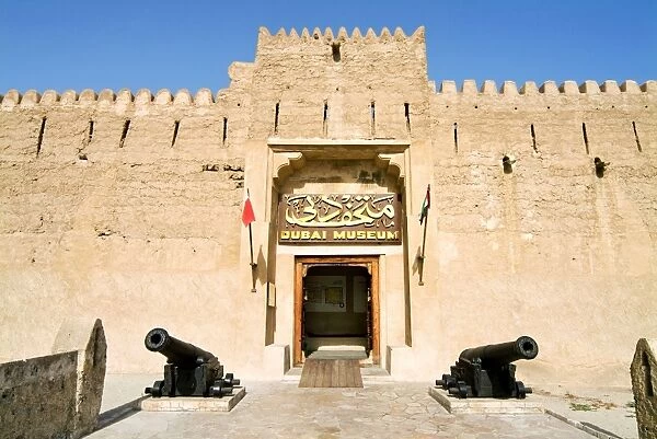 Al Fahidi fort, Dubai, United Arab Emirates, Middle East
