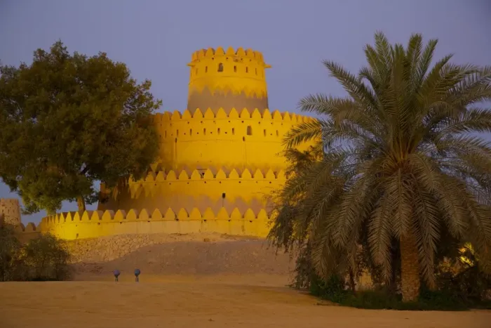 Framed Print : Al Jahili Fort at dusk, Al Jahili Park, Al Ain, Abu Dhabi, United Arab Emirates, Middle East Framed Print : Al Jahili Fort at dusk, Al Jahili Park, Al Ain, Abu Dhabi, United Arab Emirates, Middle East