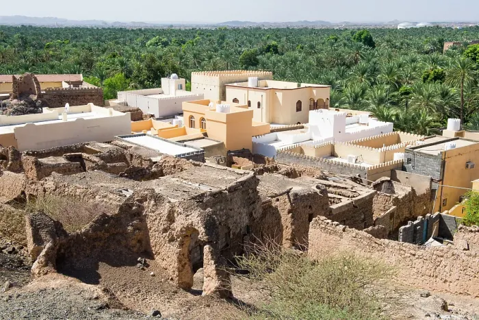 Framed Print : Al Mudhaireb Village, Al Sharqiyah region, Sultanate of Oman, Arabian Peninsula